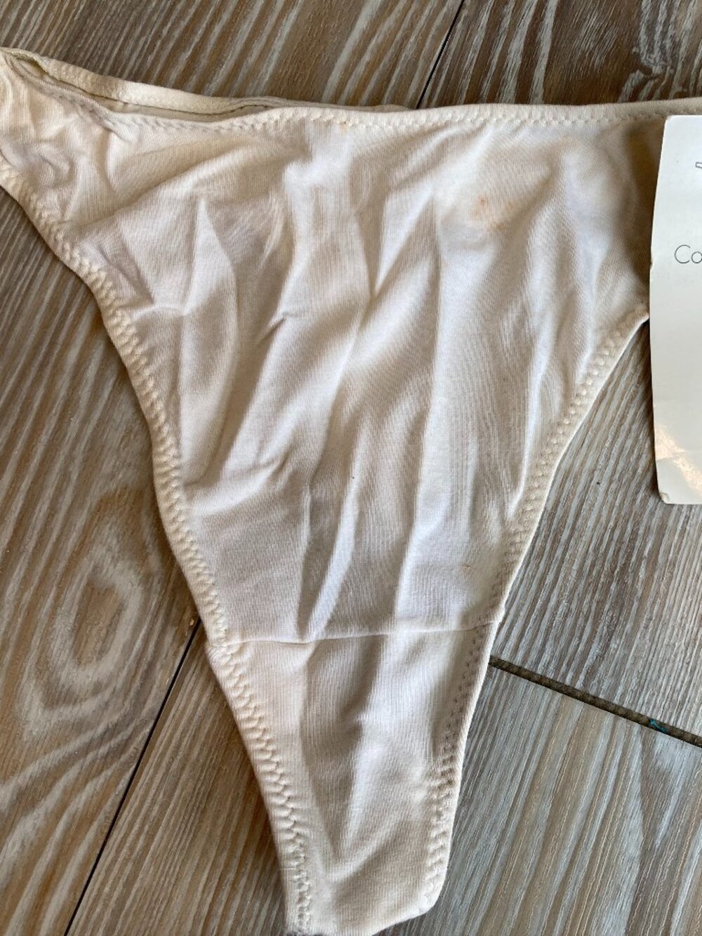 INC International Concepts Ivory Thongs Size Small NWT-Other *See Notes